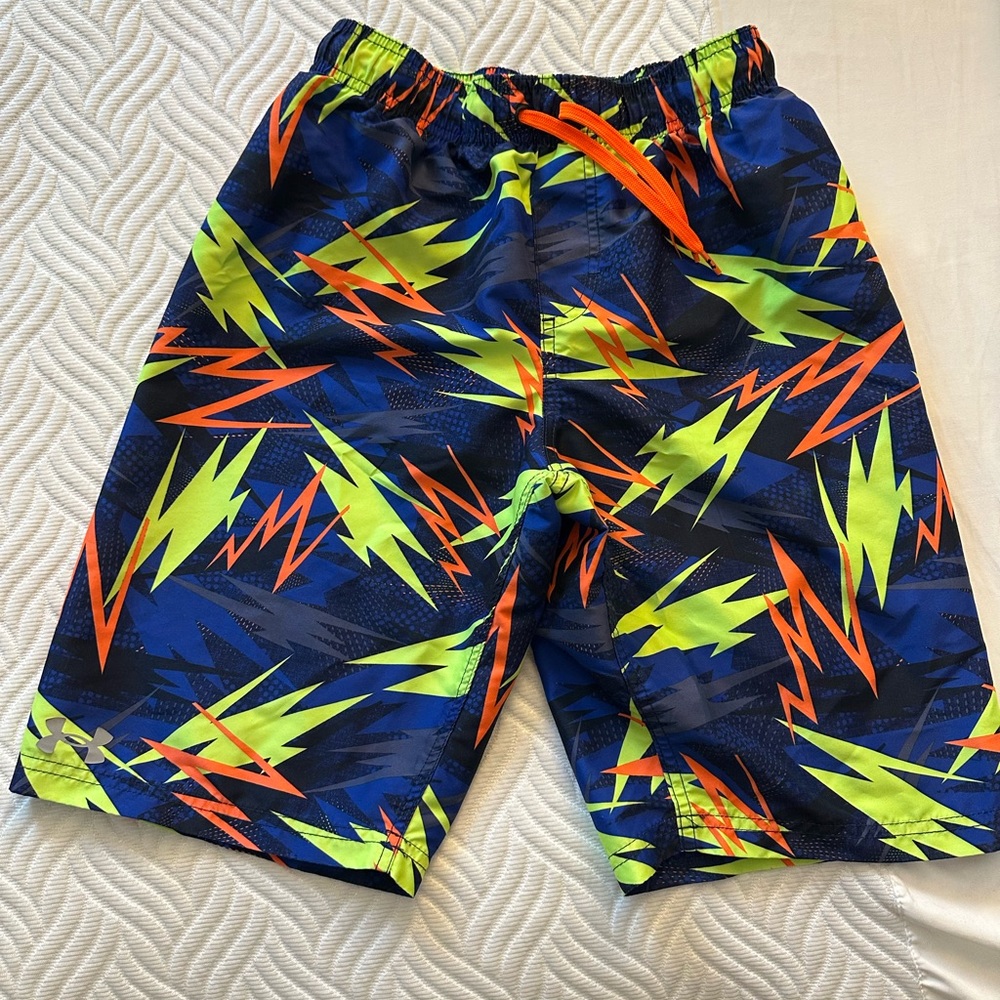 Boys Under Armour swim trunks